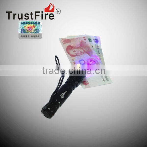 TrustFire WF-501B UV Flashlight 1 Mode 1000Lm CREE XM-L T6 LED WF-501B Flashlight Torch Lamp Light 18650