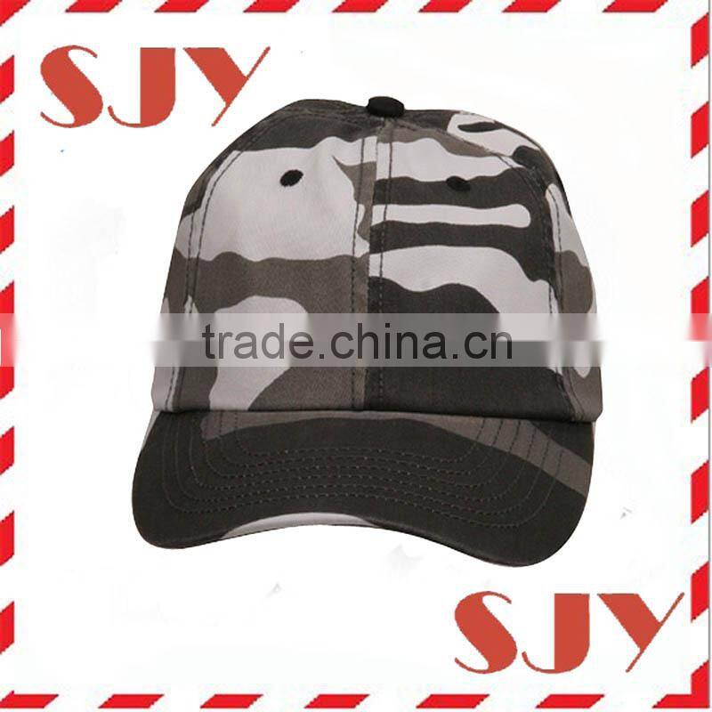 Digital camo new style 6 panel baseball custom distressed hats