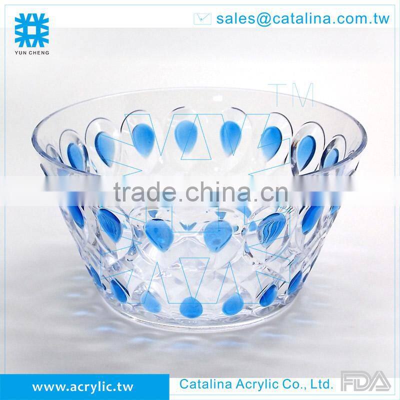 ACRYLIC AS SALAD BOWL