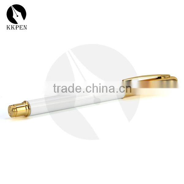 KKPEN china gift items gold heavy roller pen,pure gold pen