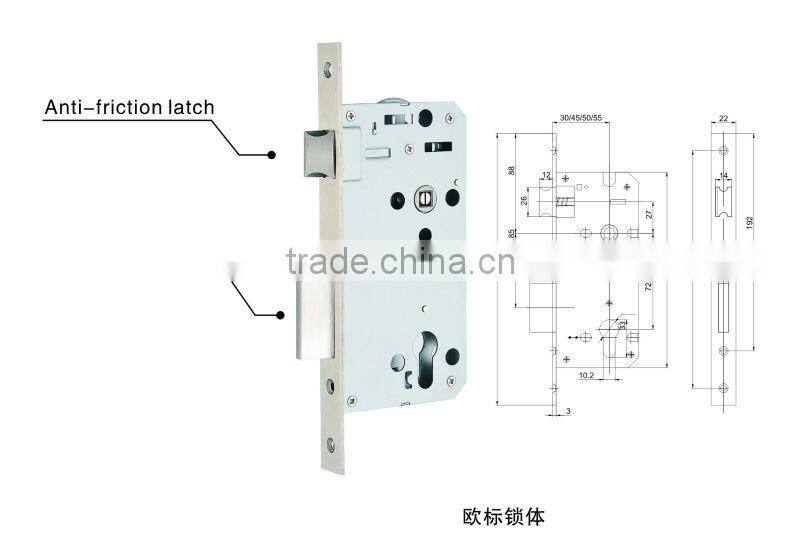 electronic coded door lock