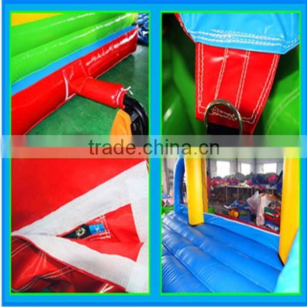 Funny outdoor jumping inflatable castle amusement water park games