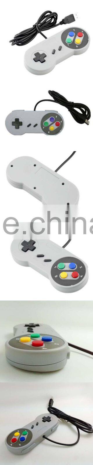 Plastic USB Controller Gaming Gamer JoyStick Joypad For NES Windows PC for MAC Computer Accessories Video Games