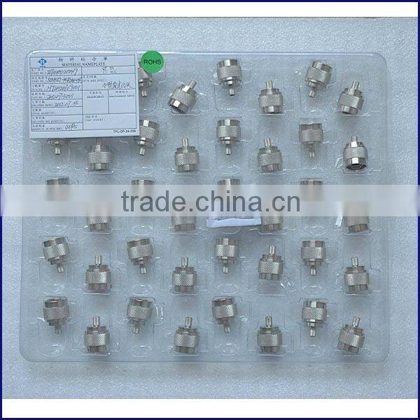 SMA MALE type connectors Right Angle female coaxial connectors for 1/2 cable