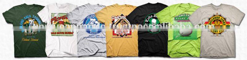 Short sleeve blank men t-shirts, 3/4 sleeve baseball t-shirt