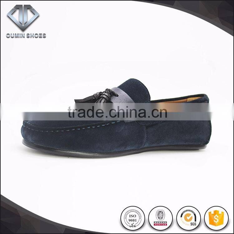Men comfortable hot sell casual shoes leather suede casual shoe men