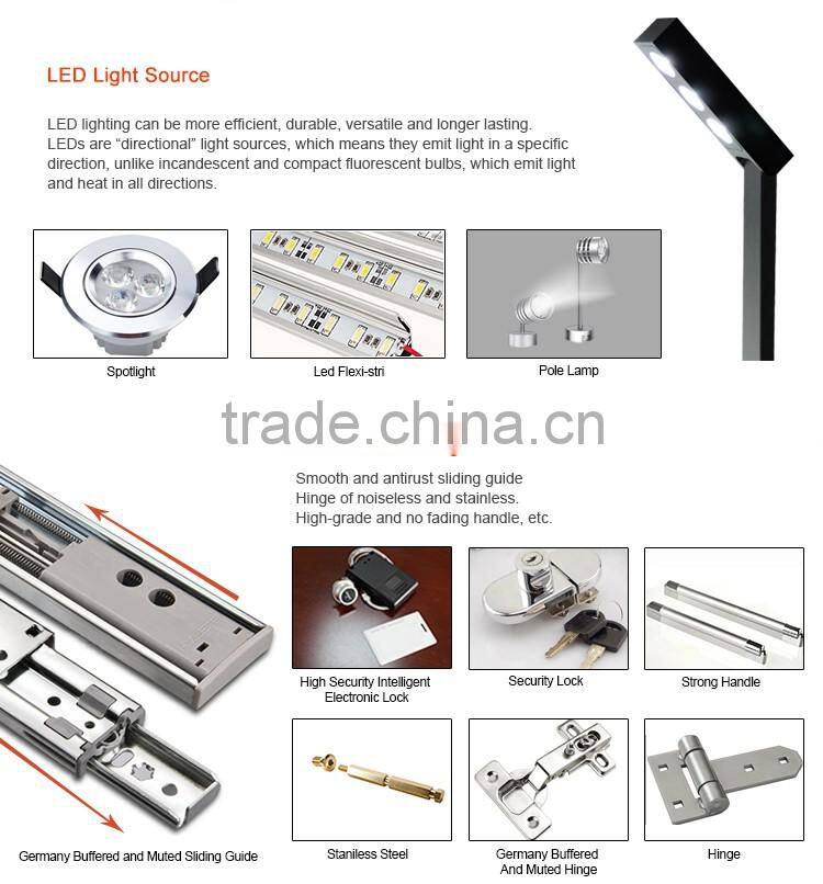 Fashion cell phone display kiosk for sale in mall