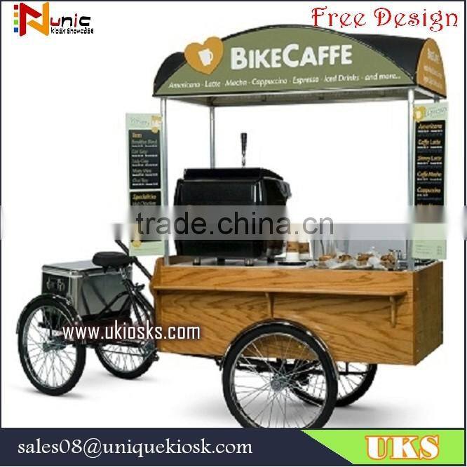 Cheap mobile fast food carts for display /fast food counter for design.