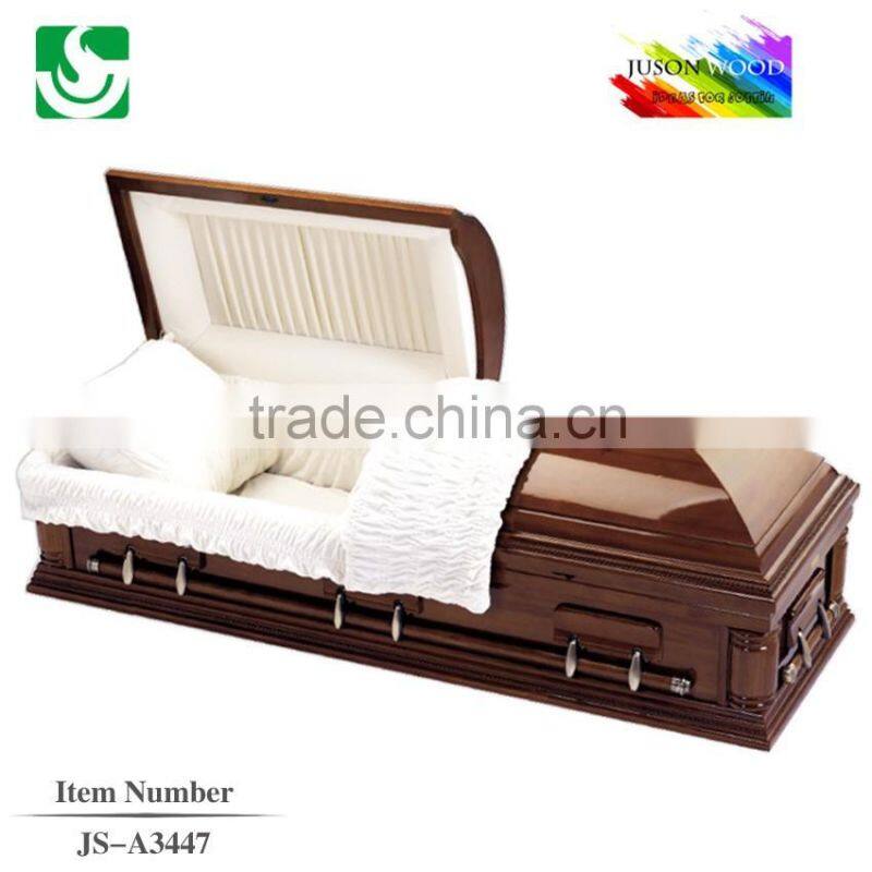 wholesale BV cetified funeral wood casket lowering device