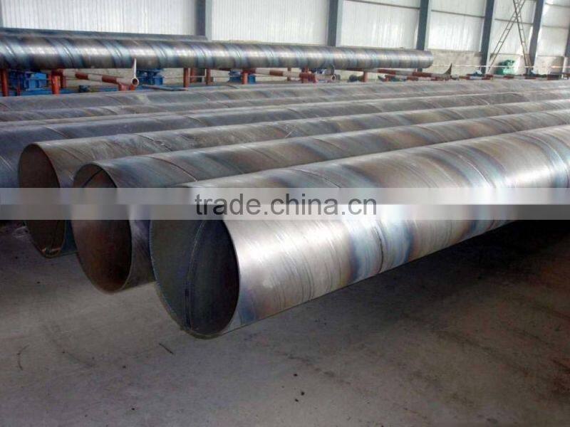 High Quality Q235 Q195 Q345 Spiral Welded Steel Pipe