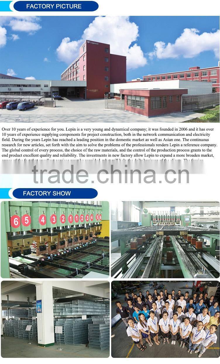 Low Price High Loading Cable Tray Ladder Bright Color , Cable Ladder