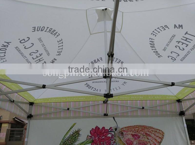 alumninum 10x10 cheap pop up advertising canopy tent