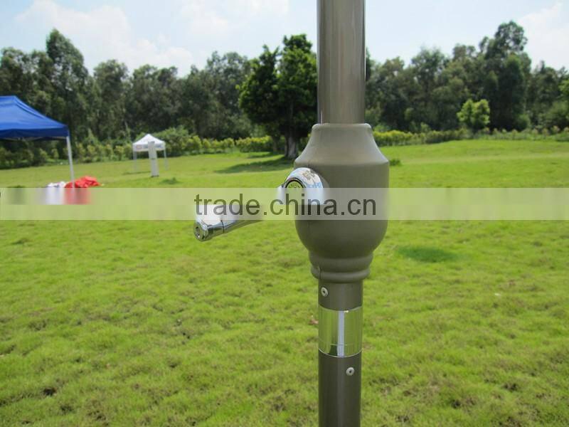 3m steel pole material umbrella beach parts