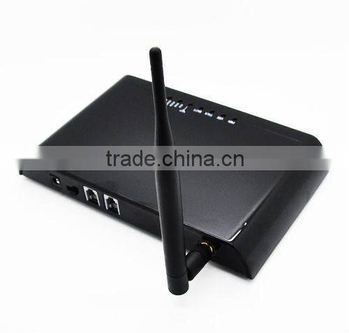 UMTS Gateway GSM to analog coverter with sigle sim 2 rj 11 fxs port