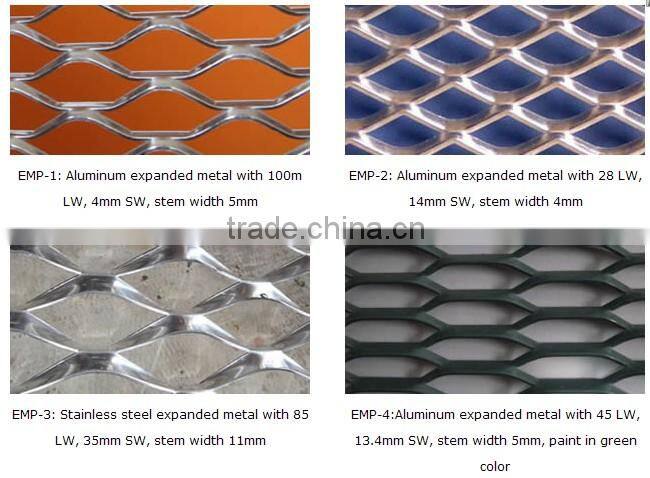 New design China wire mesh stretched mesh for facade finish