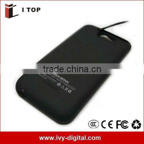 External Battery Charger Case For HTC One X 2200mAh