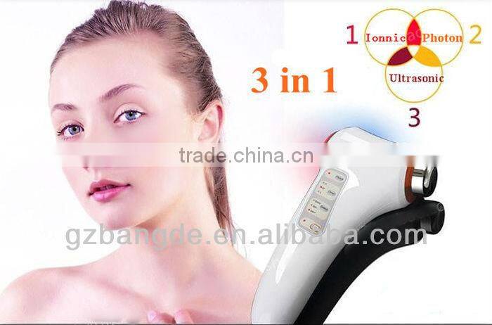 3 in 1 lonic Photon Ultrasonic Multifunctional Handheld Facial Lift BD-CS005