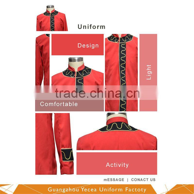 Processing custom pipe and marching band uniform