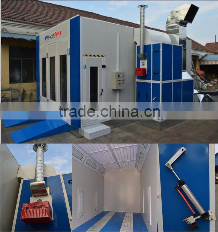 2015 new products CE approved car painting equipment/used car spray booth for sale/spray bake booth for sale