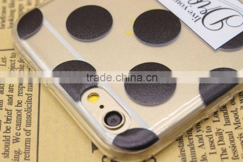 2016 ultrathin clear crystal gel soft tpu phone case for apple iphone 6s/6+