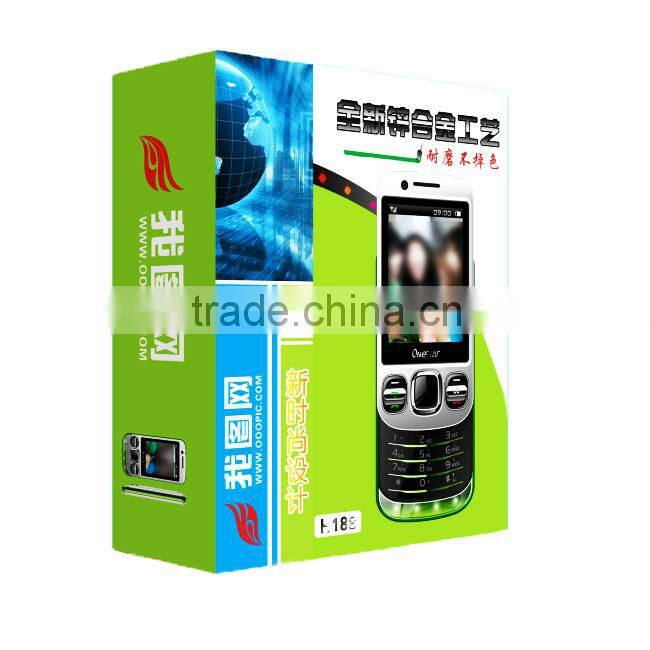 Latest design paperboard box for mobile phone