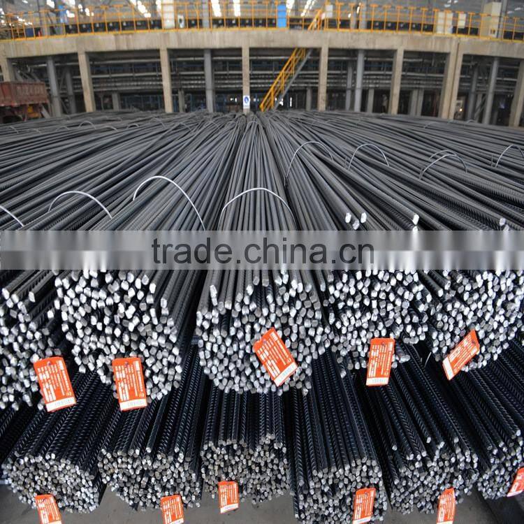 HRB400 6mm-32mm 12m length hot rolled deformed steel bars