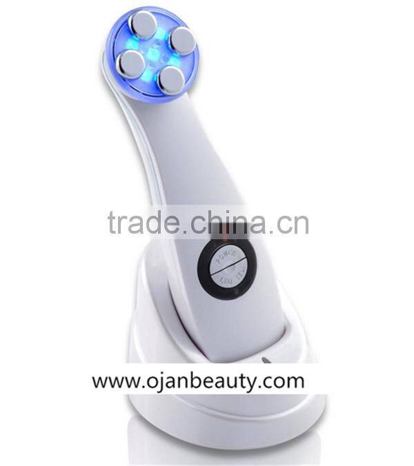 hand-held face and body care machine ultrasonic infrared ems slimming