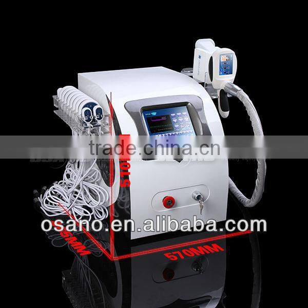 Portable 5 in 1 vacuum laser lipolysis /cryo freezing lipo laser /cold laser therapy machine sale