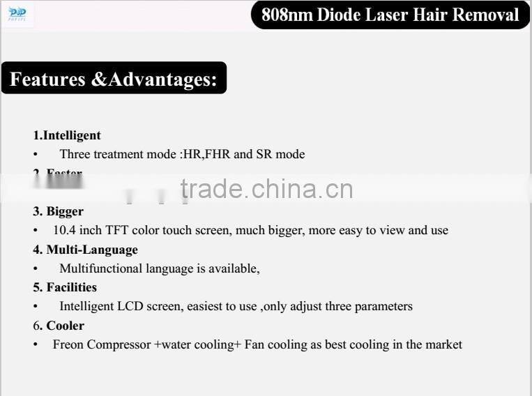 Permanent hair removal and skin rejuvenation DL8