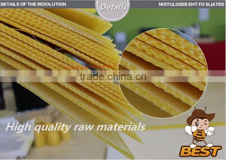100% Pure Organic Beeswax Comb Foundation Sheet