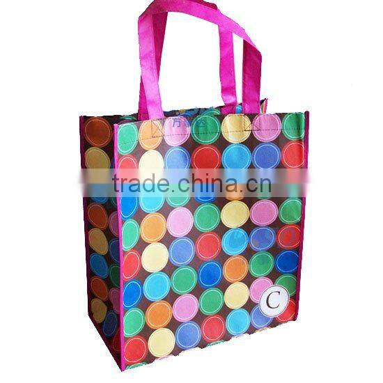 shanghai best store colorful non-woven shopping bag for shopping