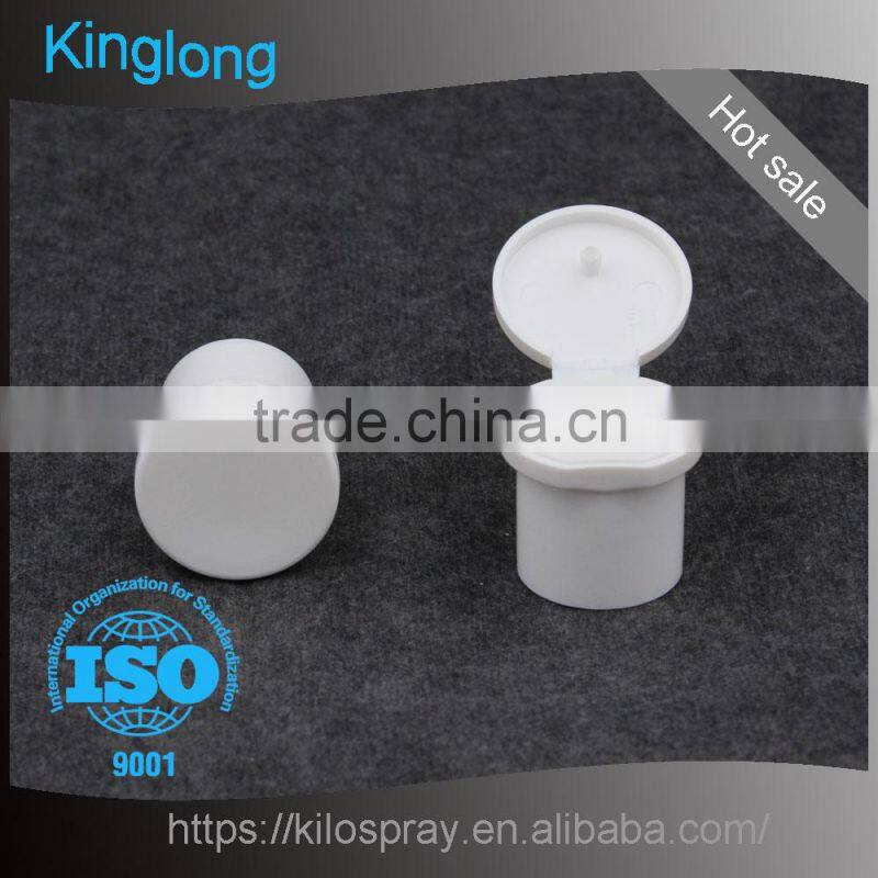 Hot sale unique shape child-proof 20mm flip top cap