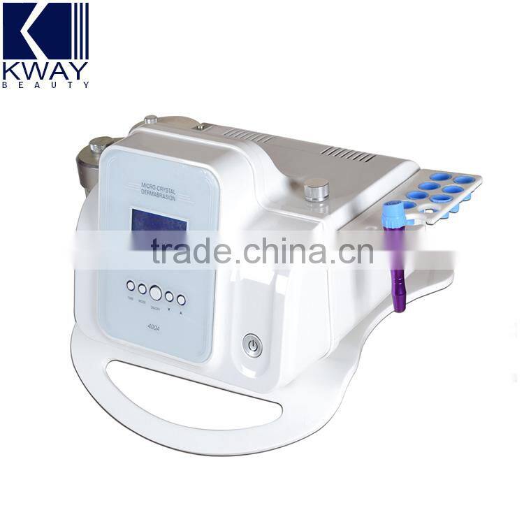 2 in 1 Diamond micro-crystal dermabrasion hydro water oxygen skin lift machine.
