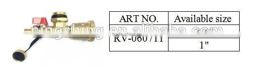 Brass end for manifold (boiler valve)