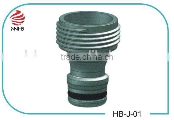 plastic water hose connector, hose coupler,male garden hose fitting