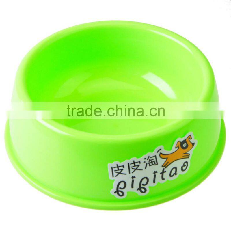 Best selling Cute Superior Environmental Friendly Pet Dog Cat Plastic Food Bowl