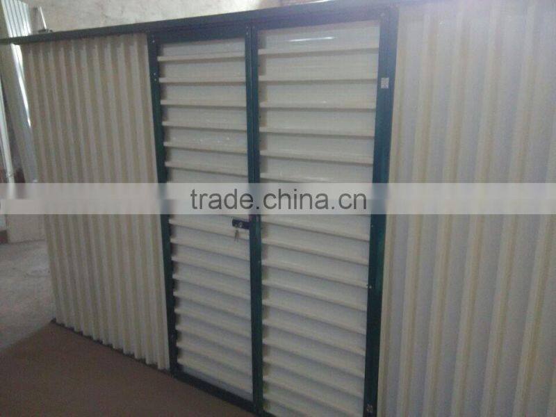 Steel Shed Kit Outdoor Yard Storage