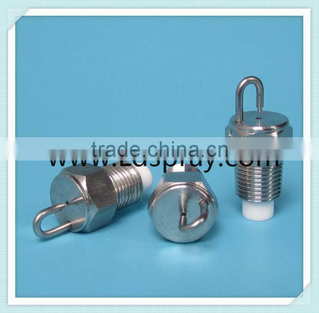1/8 or 1/4 stainless steel impingement ruby pin fine mist spray nozzle