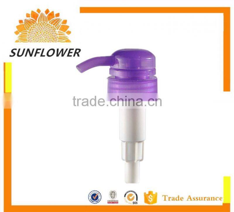 Alibaba supplier Custom lotion dispenser pump/plastic lotion pump