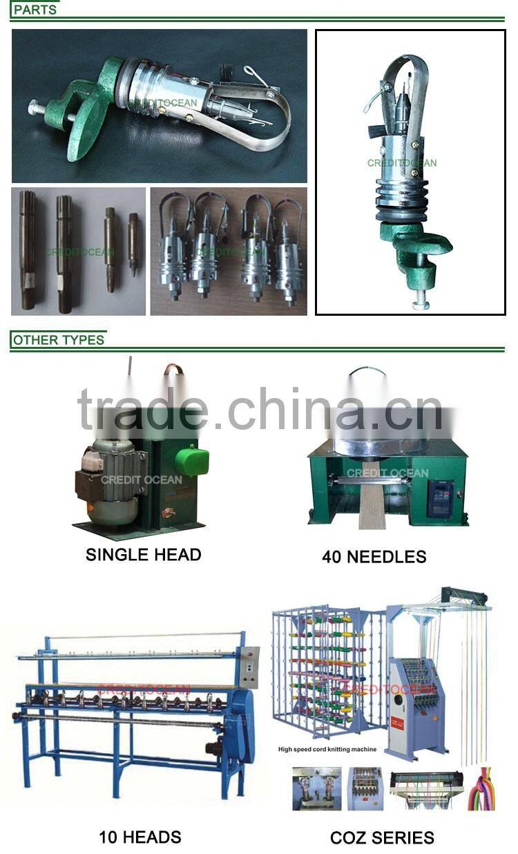 high speed 20 head flat knitting machine price for cord