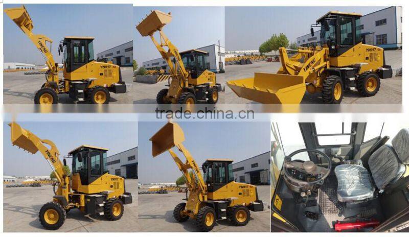 China famous brand SHAN DONG Yineng YN 917 loader Luneng machinery LN YN iso 9001 APPROVED