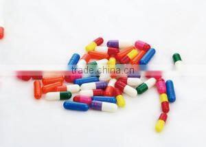 Size0 empty color capsules shells (size000,00,0,1,2,3,4,5)