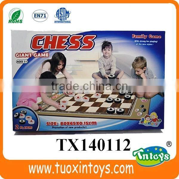 International chess carpet gaint family play chess game for 2 players
