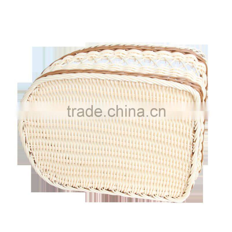 Good quality home and hotel custom hand woven rattan baskets