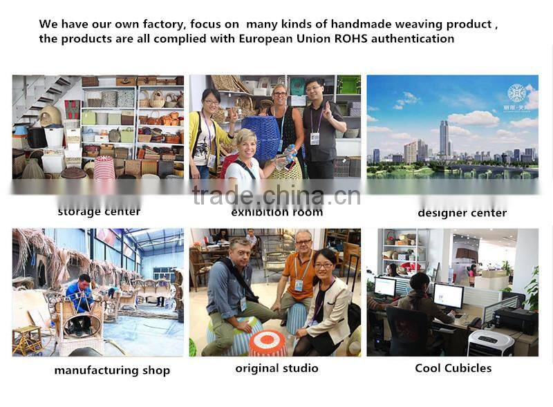 Wholesales chinese supplier PE rattan plastic laundry basket for dirty clothes