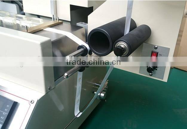 High Speed Positioning Woven Label Hot Cold Cutting Machine