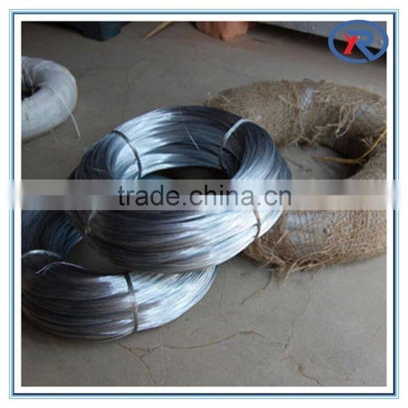 China supplier electro or hot dipped galvanized iron wire 22#