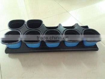 Most popular creative economic quality plastic flower pot trays