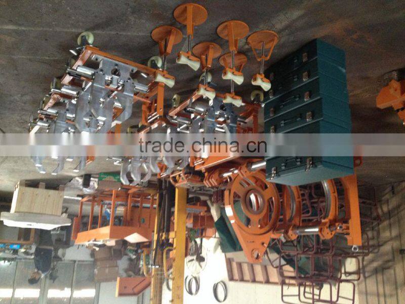 180 degree exhaust water brass floor heating manifold