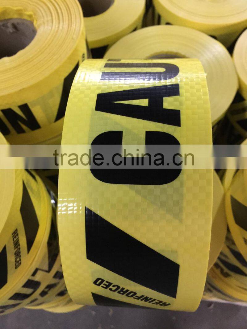 yellow printable warning tape